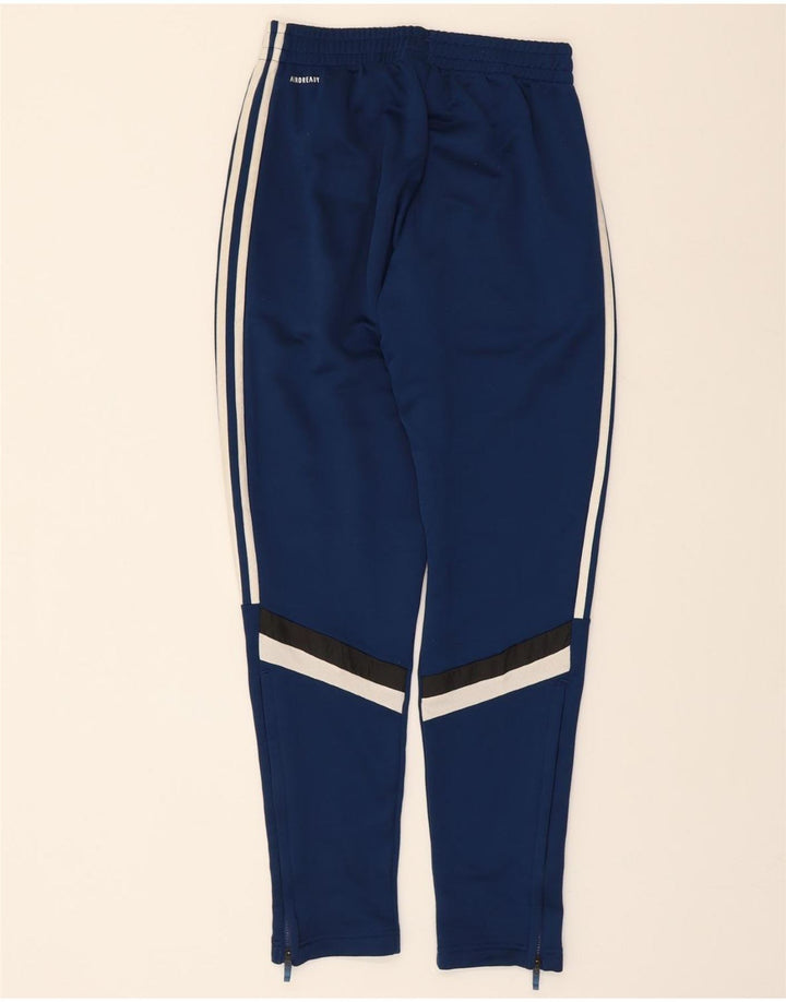 ADIDAS Mens Tracksuit Trousers Small  Navy Blue Polyester Vintage Adidas and Second-Hand Adidas from Messina Hembry 
