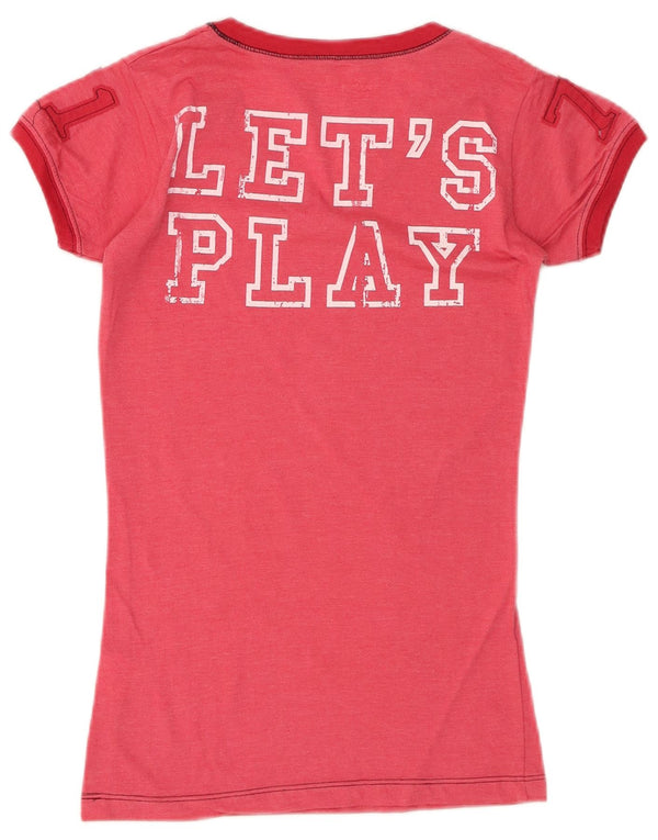 HARD ROCK CAFE Camiseta estampada New Dalhi para niña 13-14 años XS Rosa