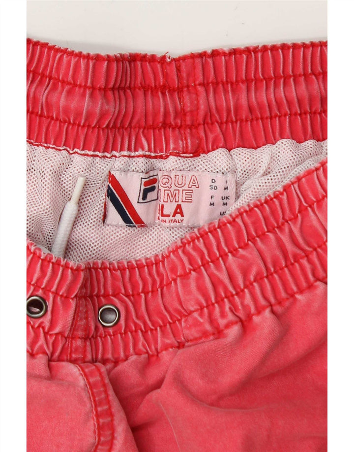 Pantalones cortos deportivos Fila para hombre mediano rojo