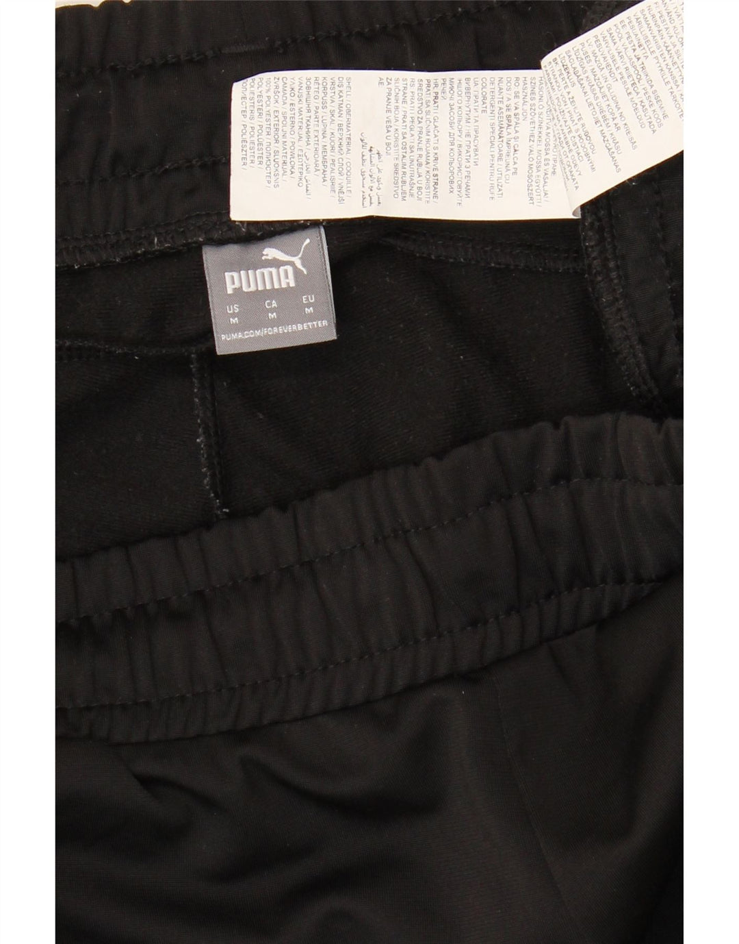 Pantalones De Chándal Puma Joggers Medium Negro Poliéster Hombre