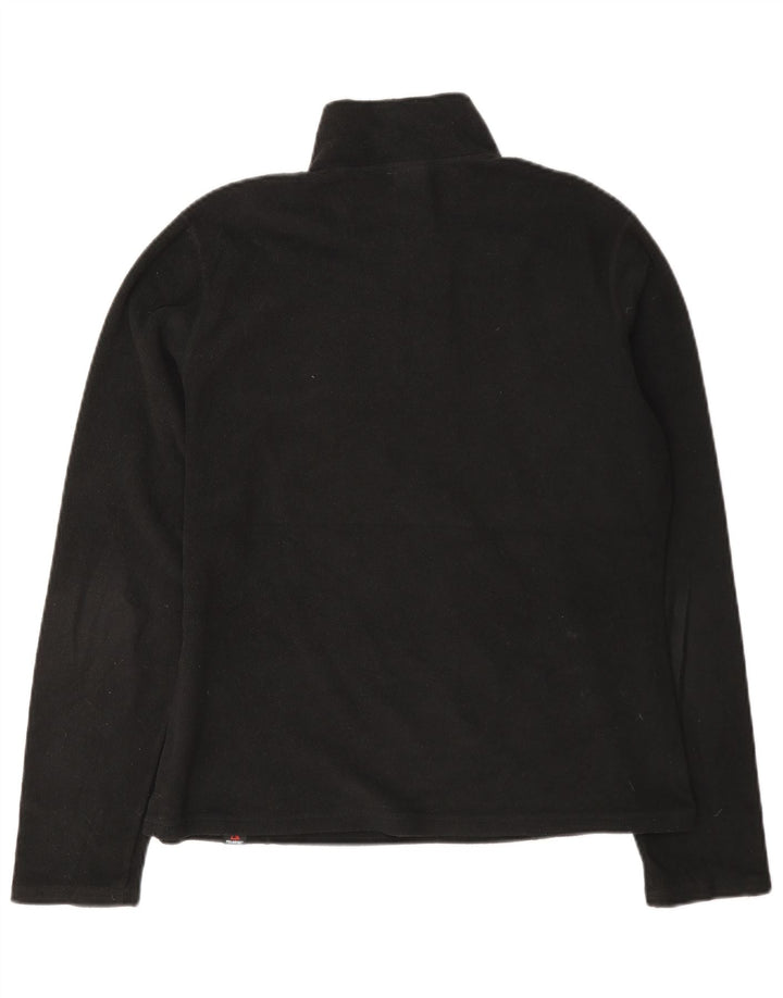 The North Face Jersey de forro polar con cuello y cremallera para mujer UK 40 Mediano Poliéster negro
