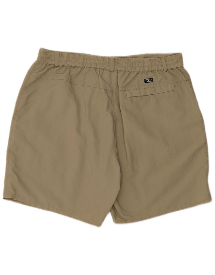 Adidas Hombre Chino Shorts W36 Large Beige Poliamida