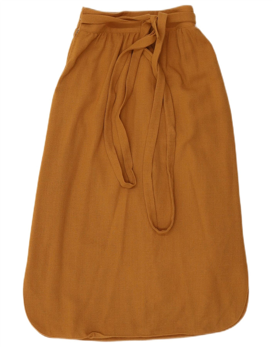 LAMBERS Falda midi para mujer IT 42 Medium W28 Marrón