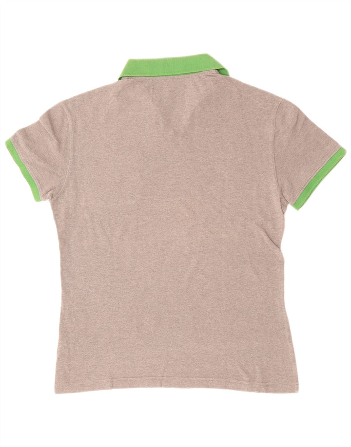 Armani Jeans Polo Hombre Grande Gris Algodón