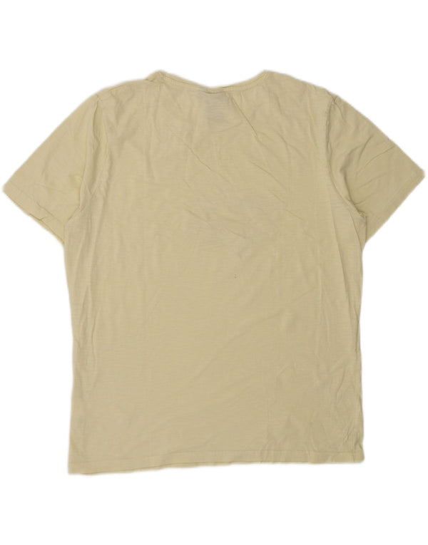 Maui and Sons Camiseta gráfica para mujer Top UK 20 2XL Algodón amarillo