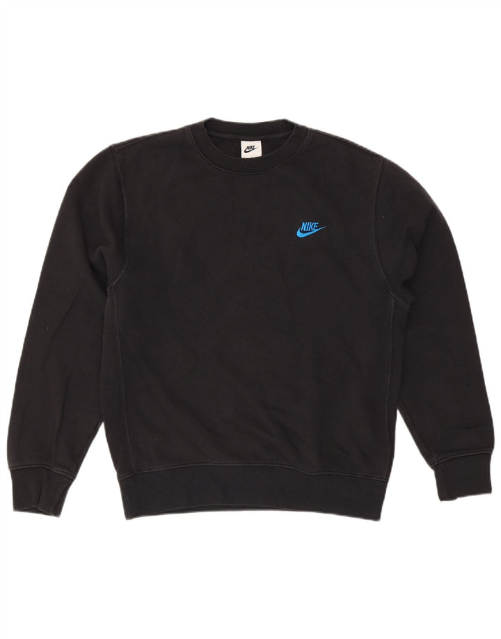 Nike Hombre Sudadera Jumper Small Negro Algodón
