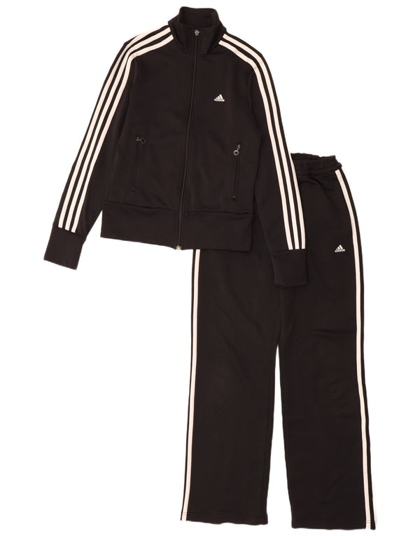 Adidas Chándal completo para mujer UK 10 Pequeño Poliéster negro
