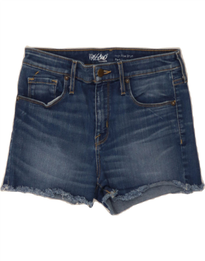 MOSSIMO Womens High Waist Denim Shorts US 6 Medium W28 Blue Cotton Vintage Mossimo and Second-Hand Mossimo from Messina Hembry 
