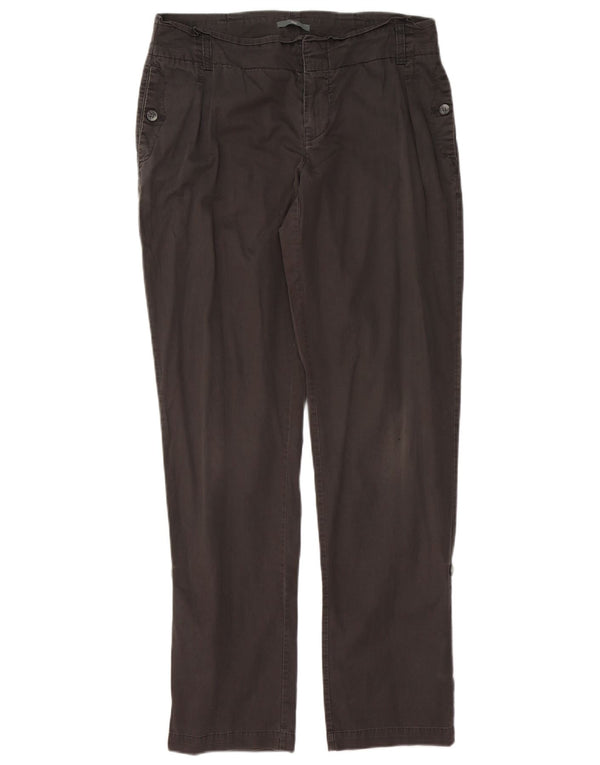 Gap Pantalones chinos rectos para mujer UK 10 Small W32 L32 Algodón gris