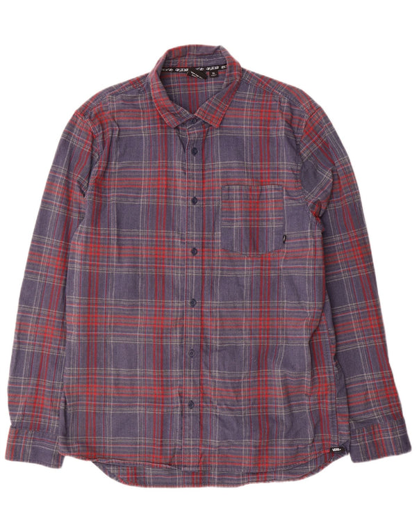 Vans Camisa De Franela XL De Algodón A Cuadros Multicolor Hombre