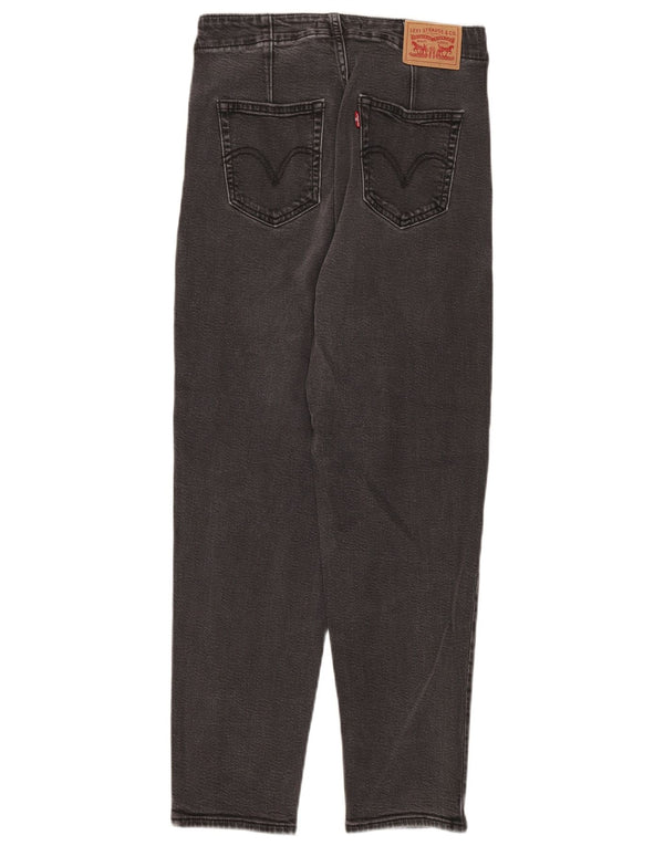 Levi's Vaqueros Cónicos De Cintura Alta Para Mujer W28 L26 Algodón Gris