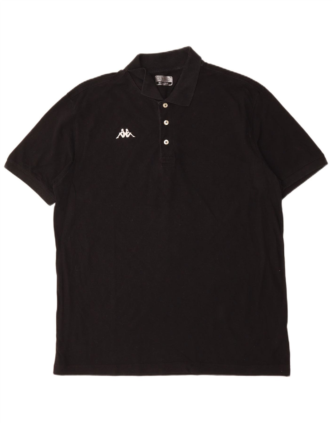 KAPPA Polo Hombre 3XL Algodón Negro