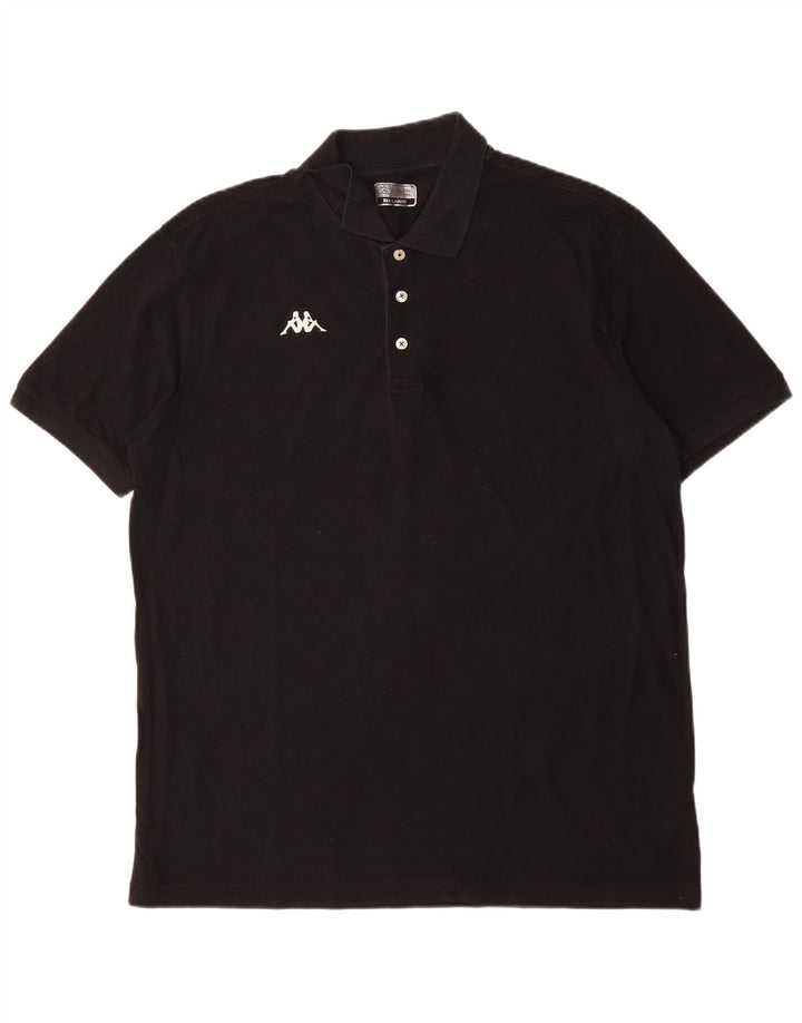 KAPPA Polo Hombre 3XL Algodón Negro
