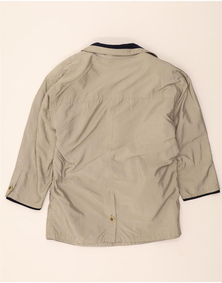 BELFE Womens Oversized Reversible Jacket UK 12 Medium Beige Vintage Belfe and Second-Hand Belfe from Messina Hembry 