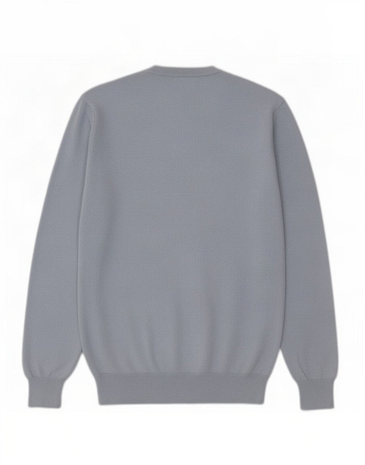 North Sails Jersey Con Cuello En V Para Hombre Algodón Azul Medio