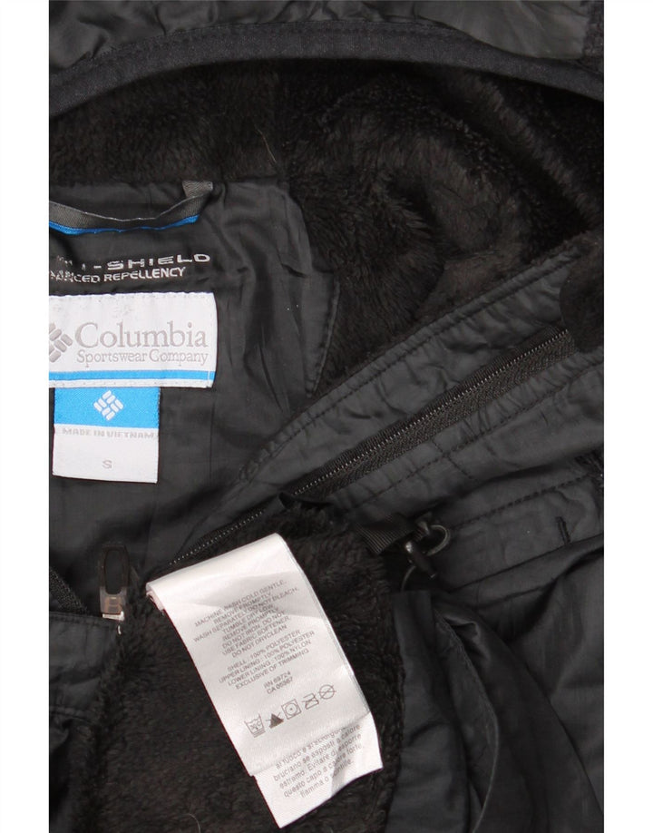 Columbia Chaqueta cortavientos con capucha Omni-Shield para hombre UK 36 Small Negro
