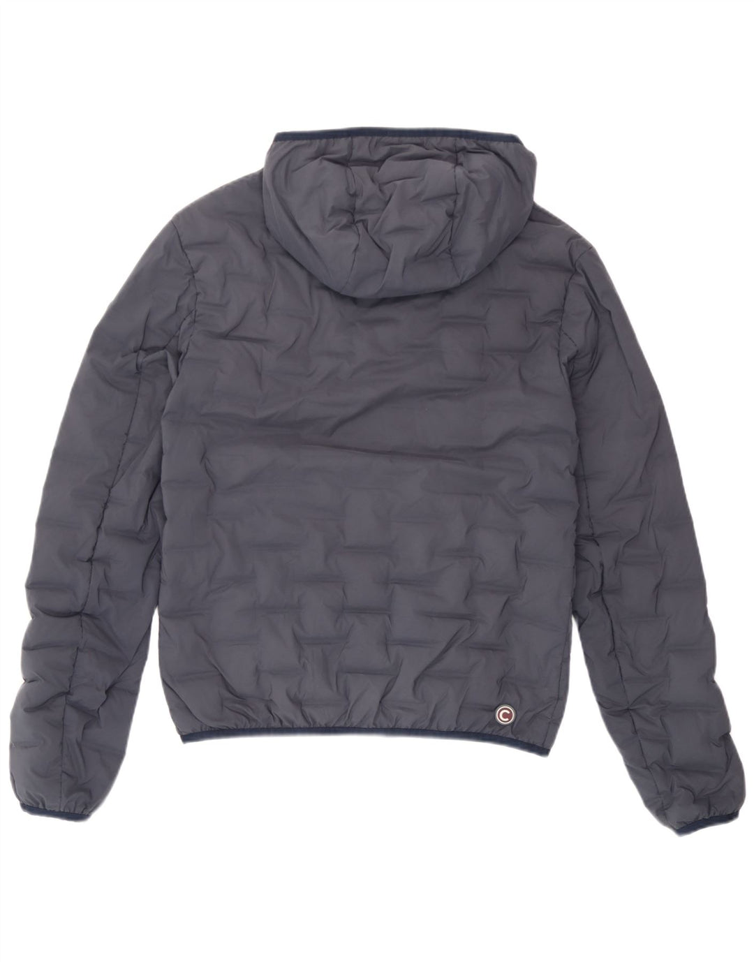 Colmar Mujer Chaqueta Acolchada Con Capucha IT 46 Grande Poliéster Azul Marino