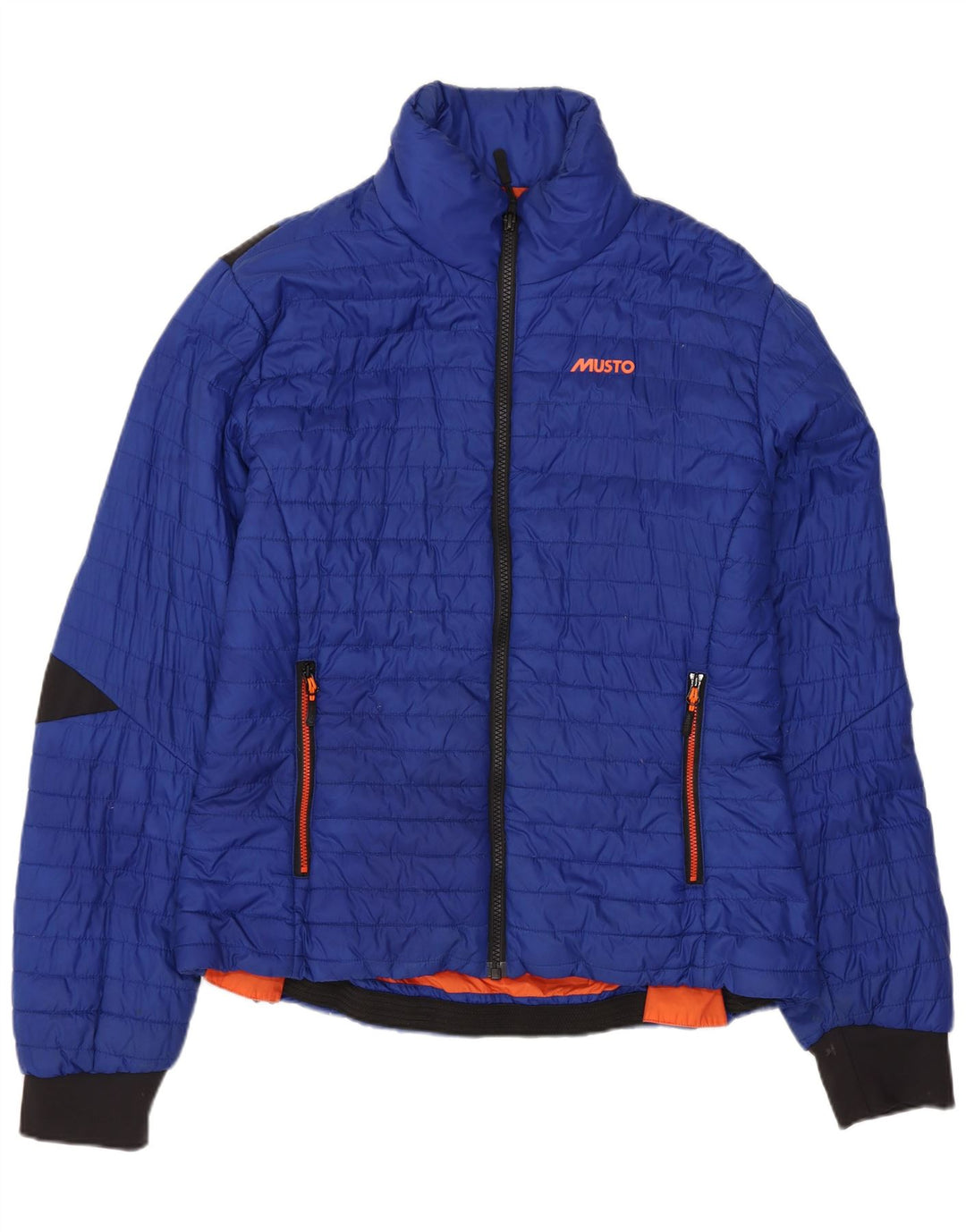Musto Chaqueta acolchada para mujer UK 44 Grande Poliamida azul