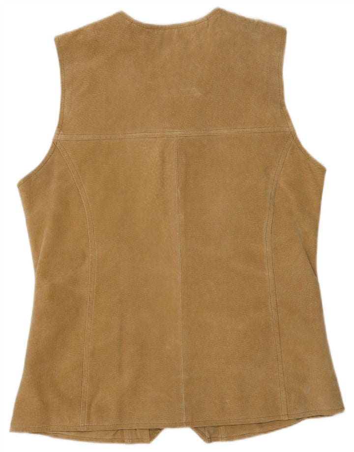 Chaleco de ante Woodland para mujer IT 44 Cuero beige medio