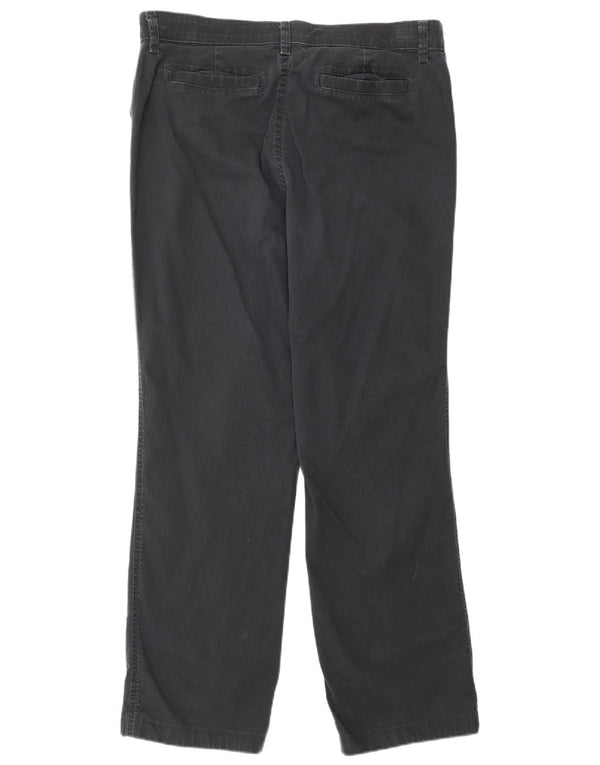 Lee Pantalones casuales rectos para mujer US 14 XL W34 L30 Azul marino Algodón