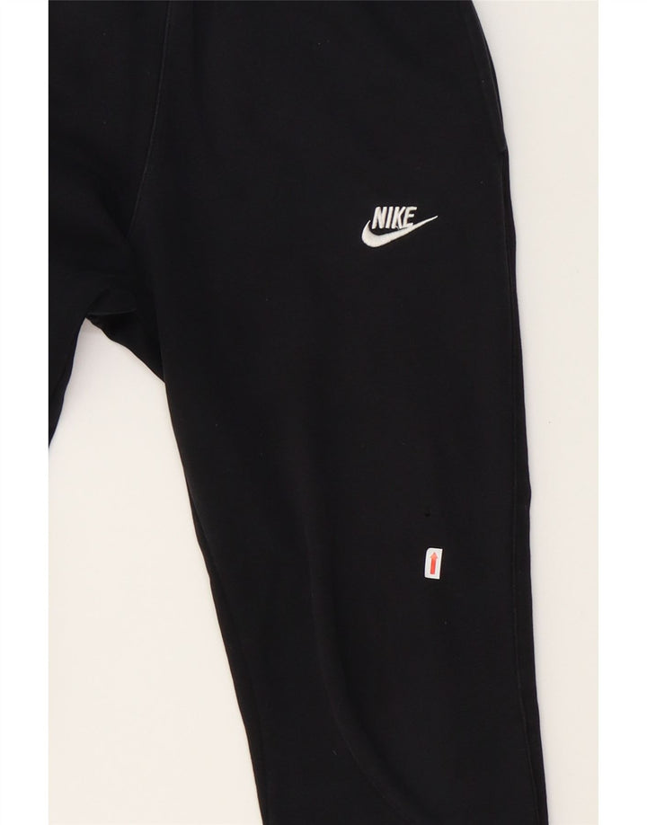 NIKE Womens Tracksuit Trousers Joggers Small  Black Cotton Vintage Nike and Second-Hand Nike from Messina Hembry 