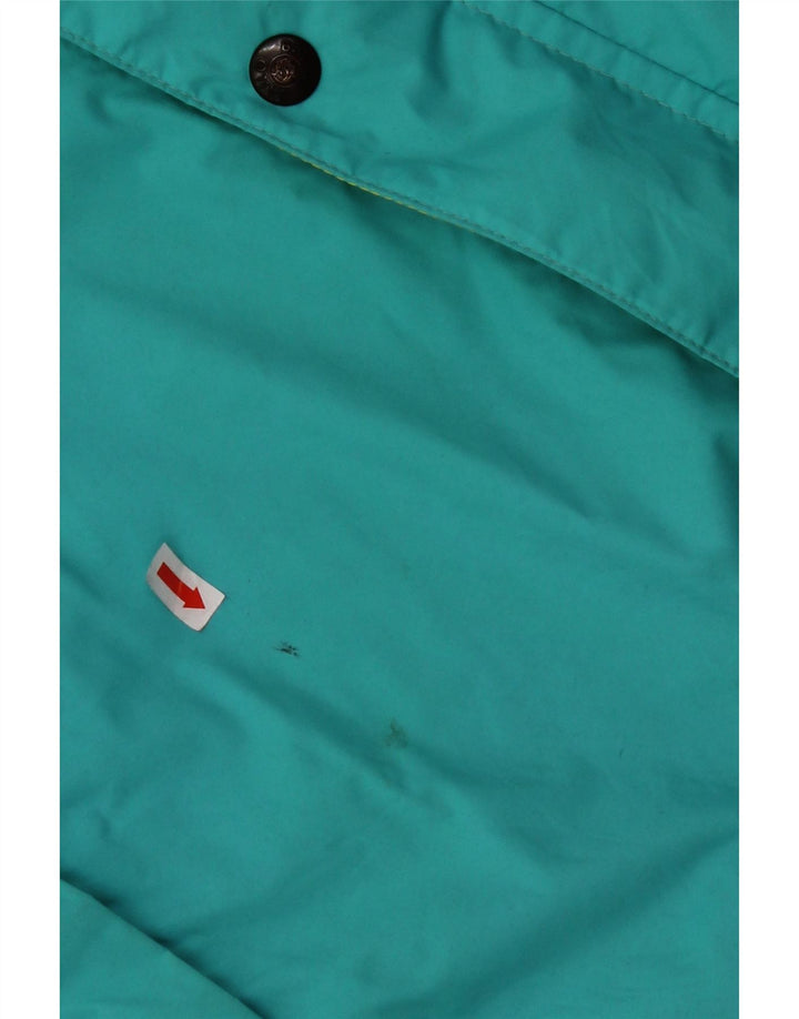 BAILO Chaqueta impermeable holgada para hombre IT 46 Small Blue Colourblock Poliéster