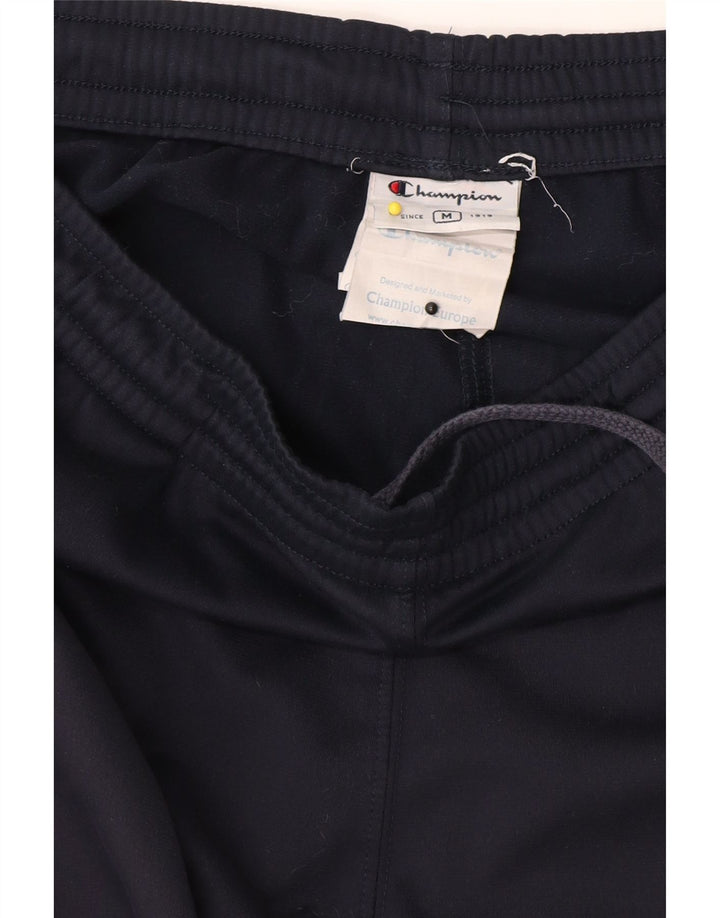 Champion Pantalones De Chándal Para Hombre Poliéster Azul Marino Medio