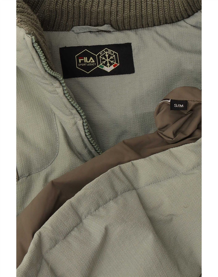 Fila Chaqueta acolchada para hombre UK 36 Small Green