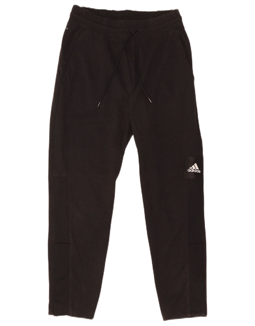Adidas Hombre Climalite Chándal Pantalones Joggers Mediano Negro Poliéster