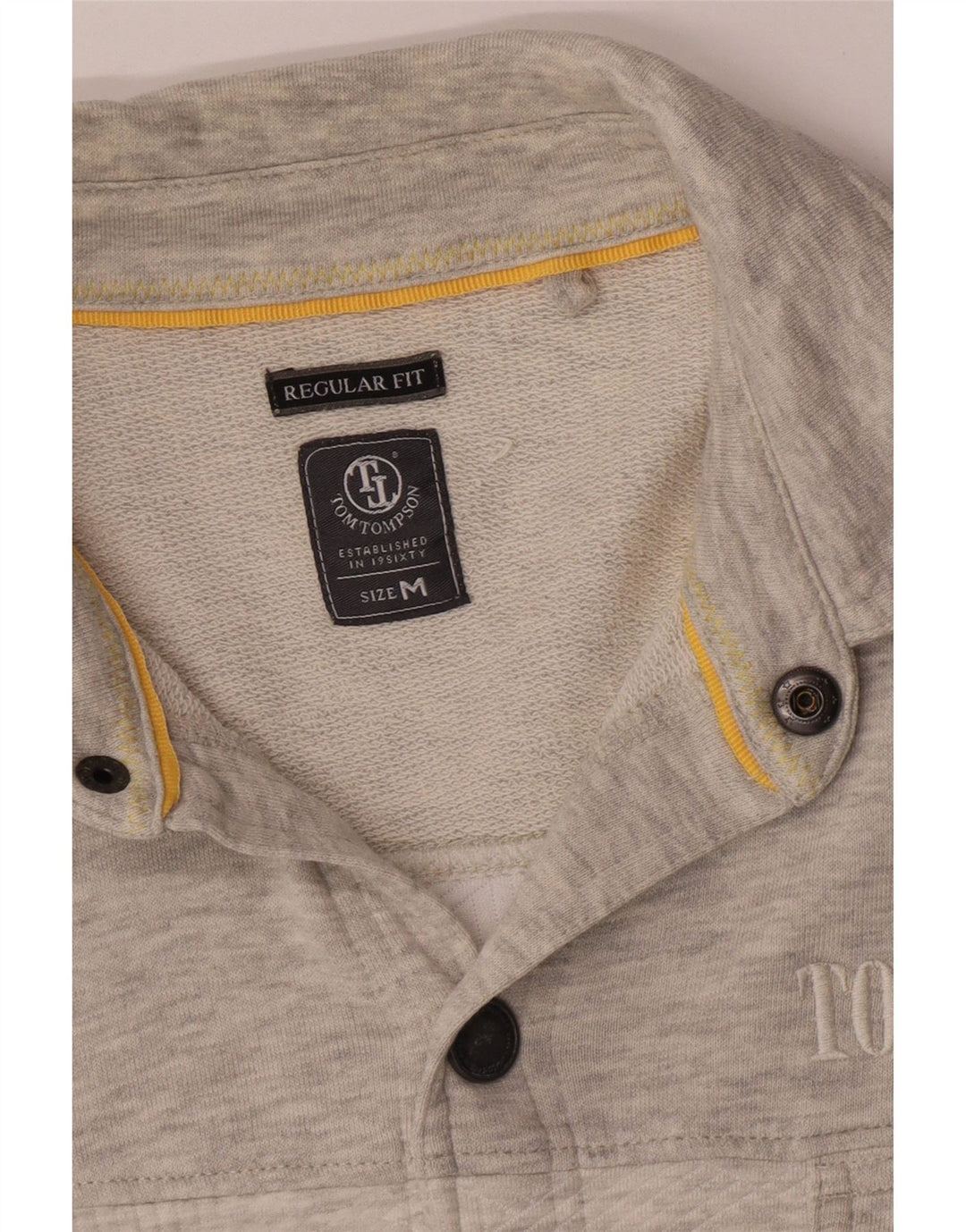 Camisa Tom Tompson Hombre Gris Medio