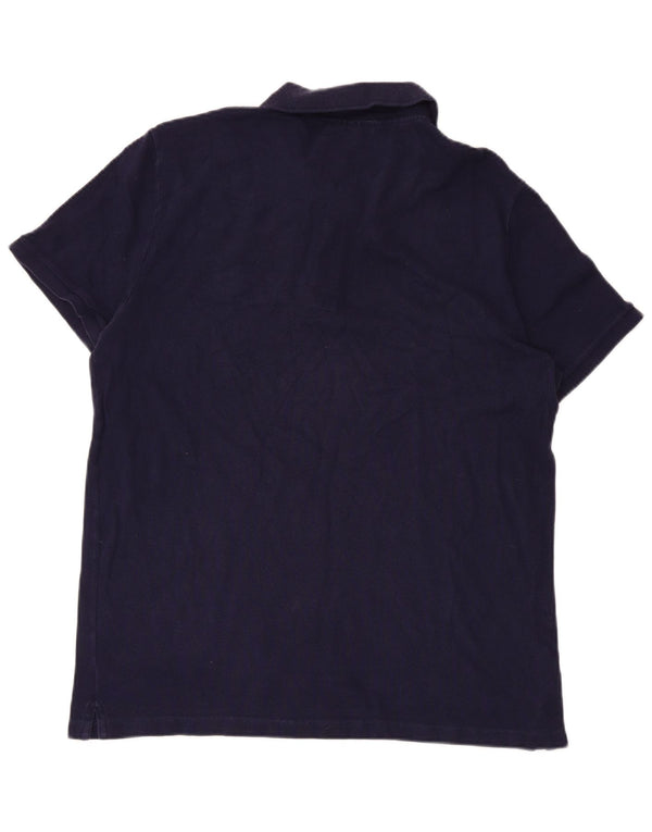 LACOSTE Polo Slim Fit para Hombre Talla 6 XL Algodón Azul Marino