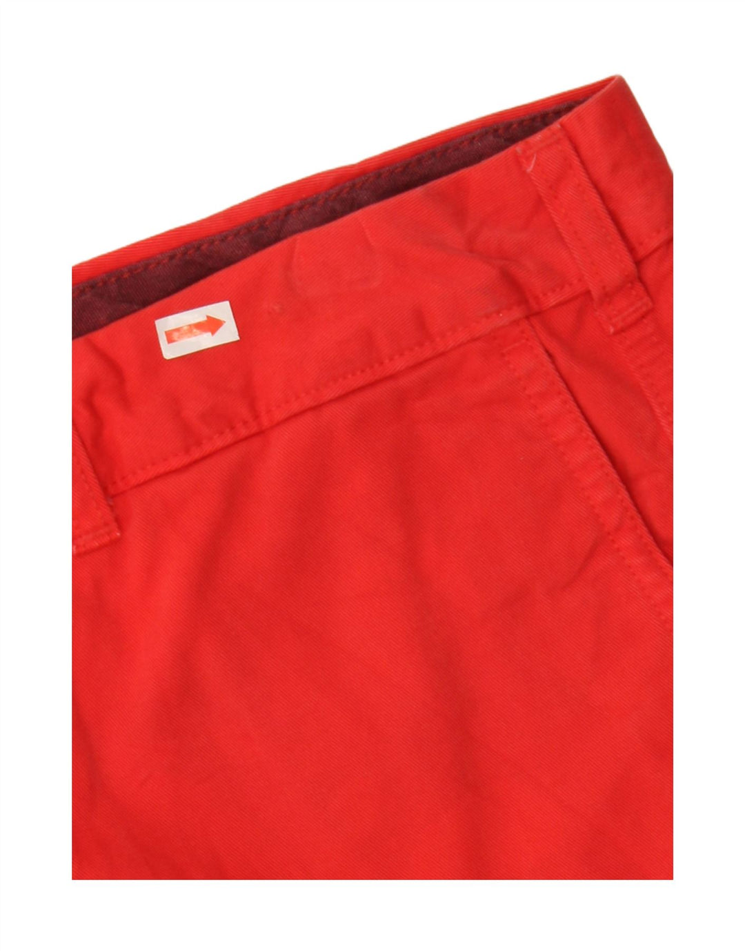 Jack Wills Pantalones cortos chinos para mujer UK 12 Medium W32 Rojo