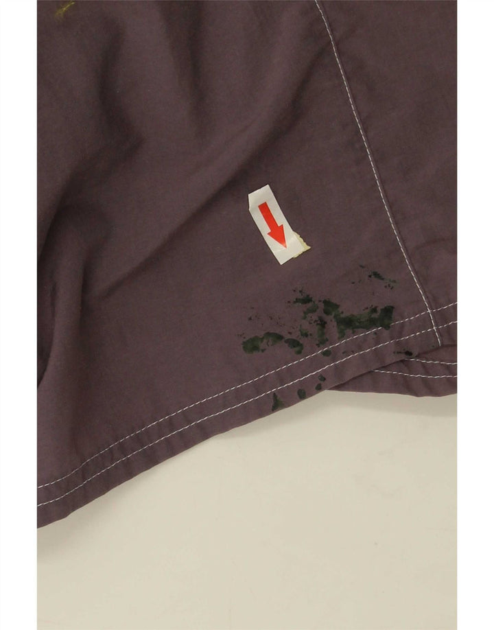 Fila Bañador con gráfico para hombre, talla grande, color gris, poliamida