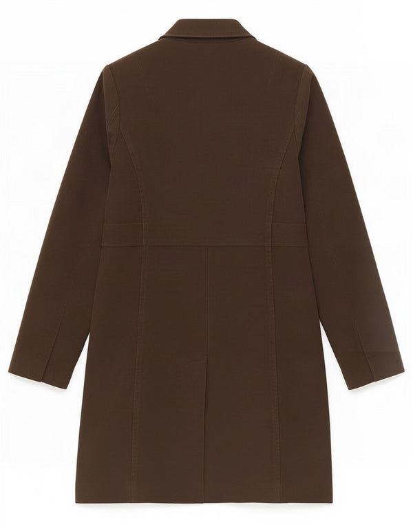 Abrigo Gant para mujer UK 6 XS Algodón marrón