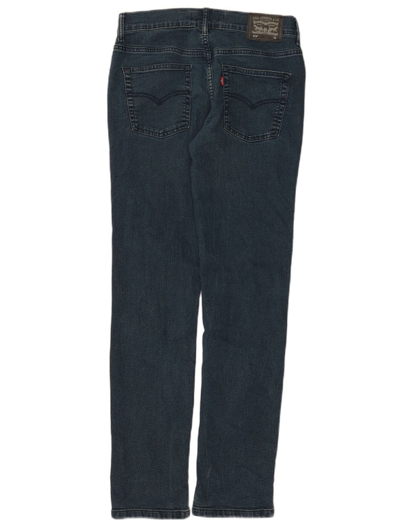 Levi's Boys 512 Slim Tapered Jeans 15-16 años W30 L31 Azul Marino Algodón