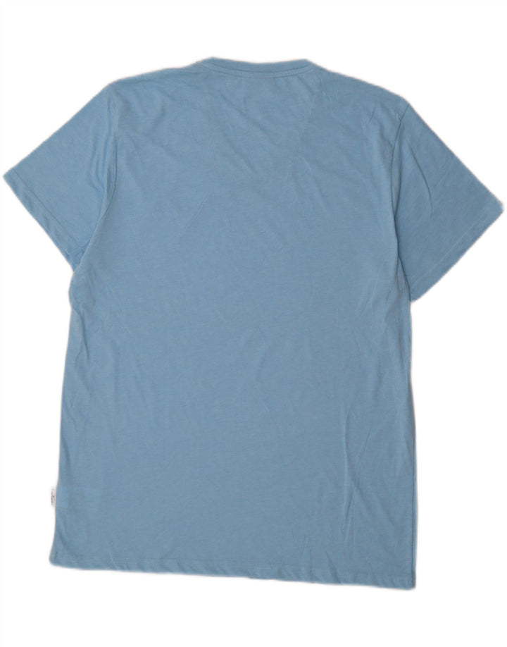 Pierre Cardin Camiseta Hombre Top 2XL Poliéster Azul