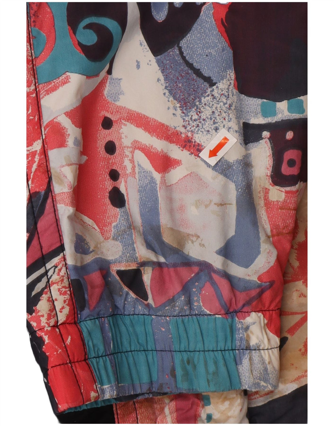 MAIER Chaqueta cortavientos de gran tamaño para hombre UK 6 XS Negro Floral