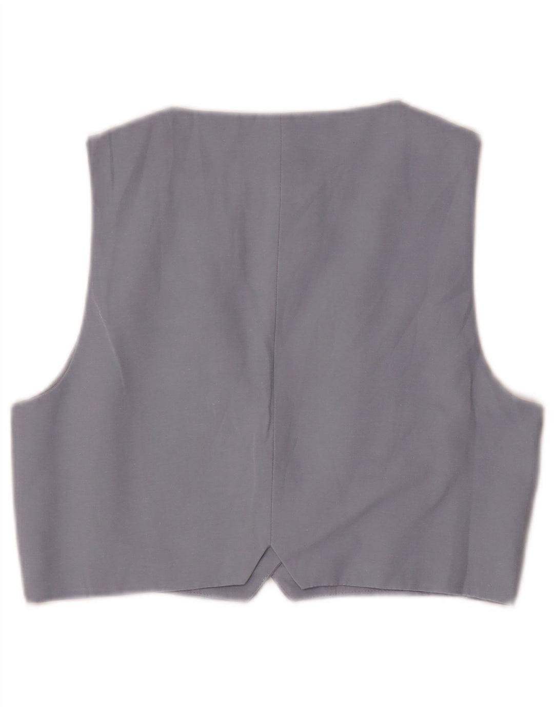 Zara Mujer Chaleco UK 42 Azul Medio
