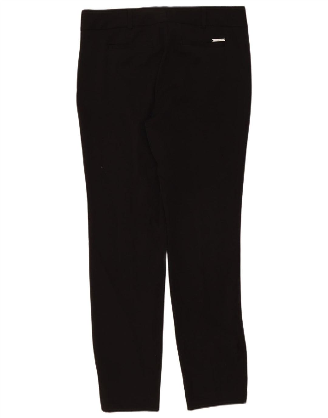 Michael Kors Pantalones chinos delgados para mujer US 8 Medium W34 L31 Poliéster negro