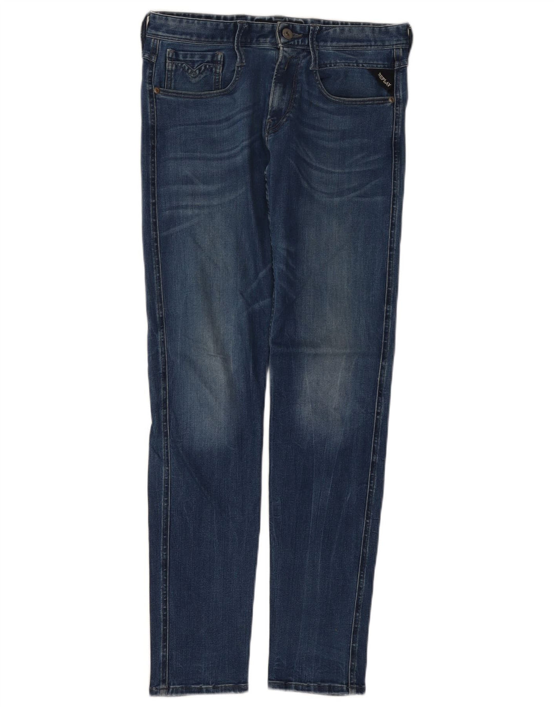 Vaqueros Replay Mujer Anbass Slim W29 L31 Azul