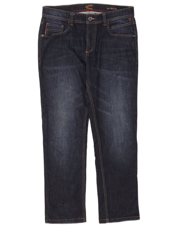 Camel Active Womens Houston Straight Jeans W32 L28 Navy Blue