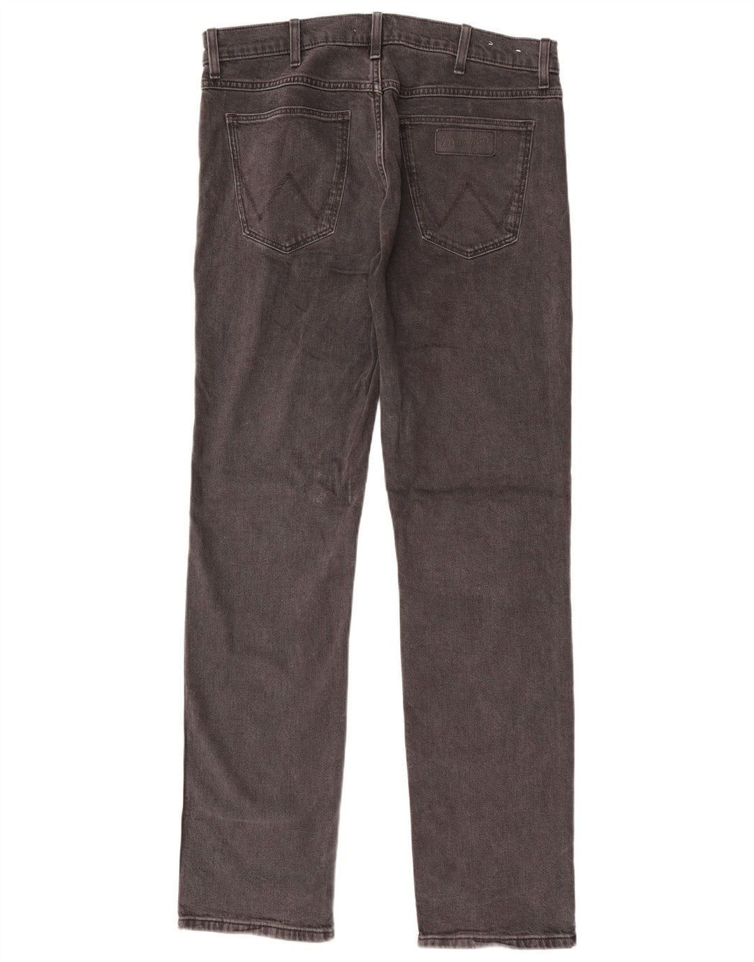 Wrangler Vaqueros Rectos Greensboro Para Hombre W34 L34 Algodón Gris