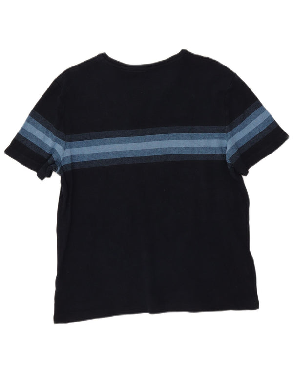 Marks & Spencer Camiseta para Mujer Top UK 40 Medium Azul Marino Rayas