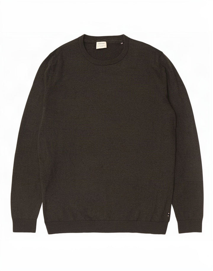 Jack & Jones Jersey con Cuello Redondo para Hombre XL Gris
