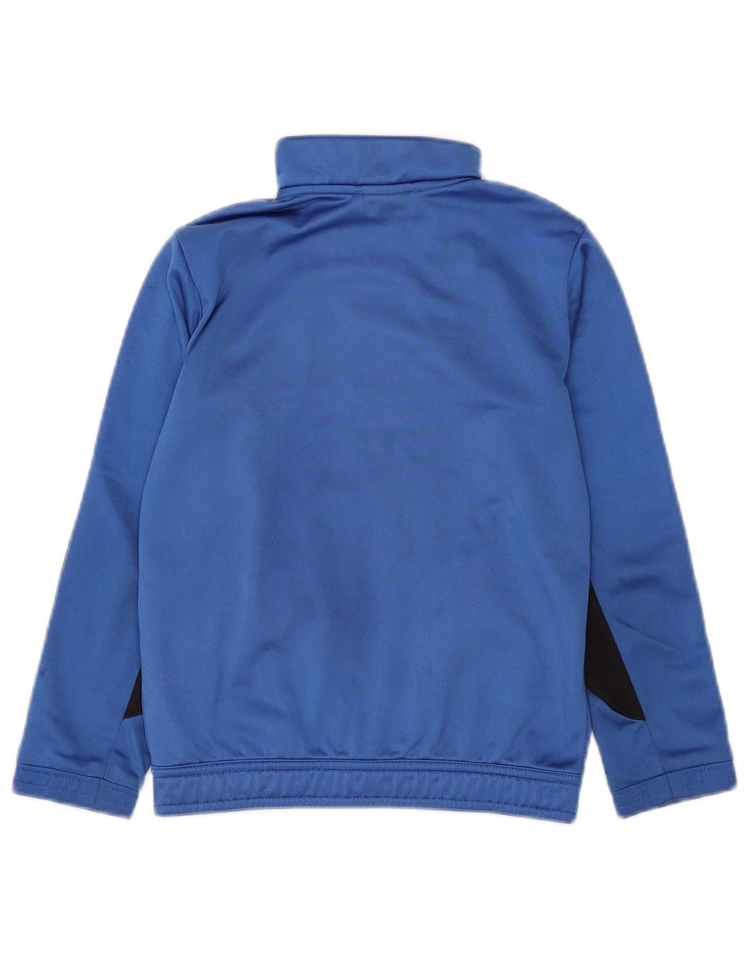 Adidas - Chaqueta de chándal para niño, 7-8 años, color azul, poliéster