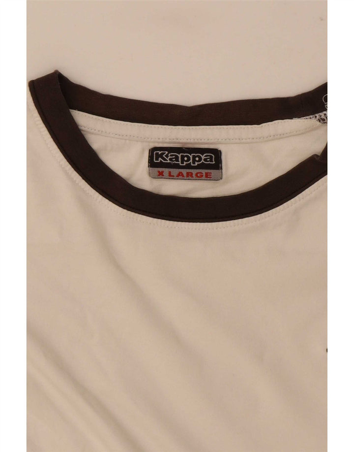 Kappa Camiseta Hombre Top XL Blanco