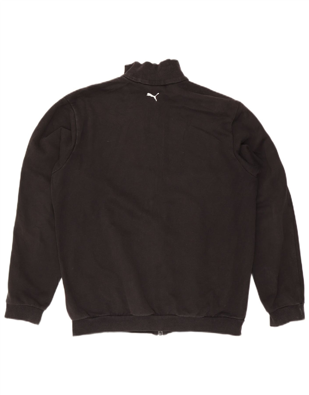 Puma - Chaqueta de chándal gráfica para niño (15-16 años), color negro