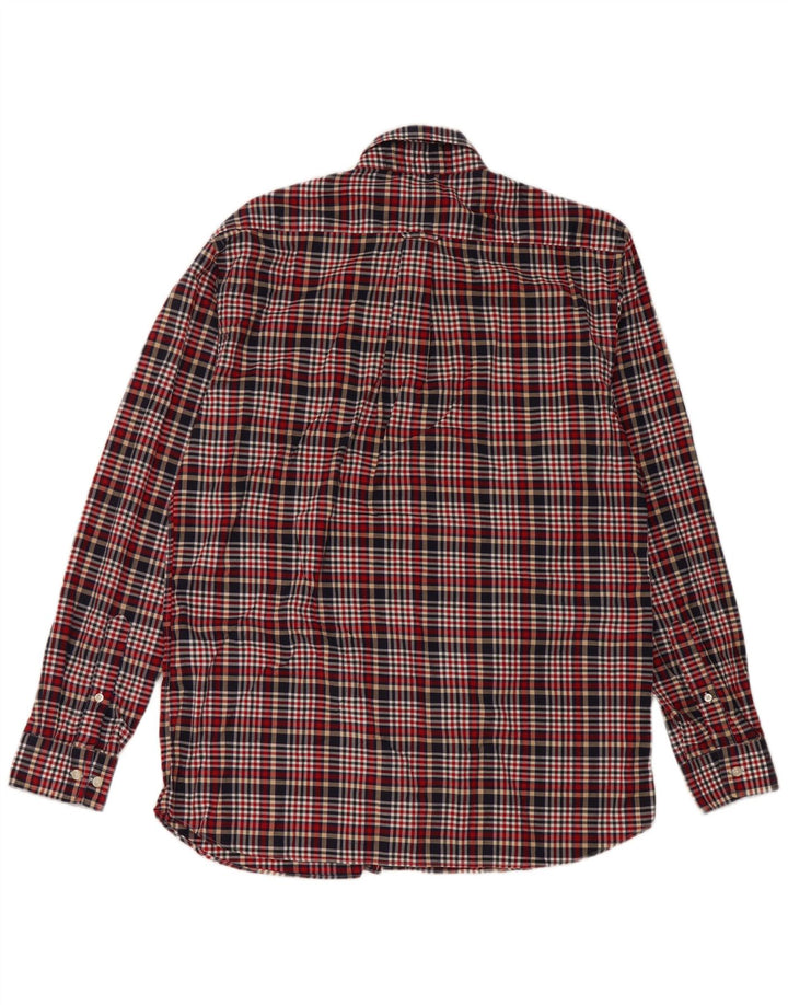 Camisa De Franela Regular Fit De Algodón Con Cuadros Multicolores Gant Hombre