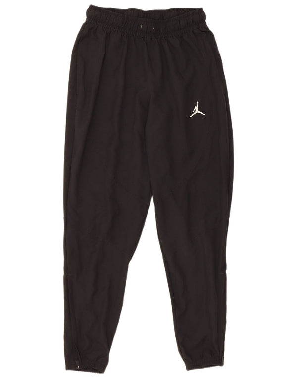 Jordan Mujer Dri Fit Chándal Pantalones Joggers UK 12 Medium Negro