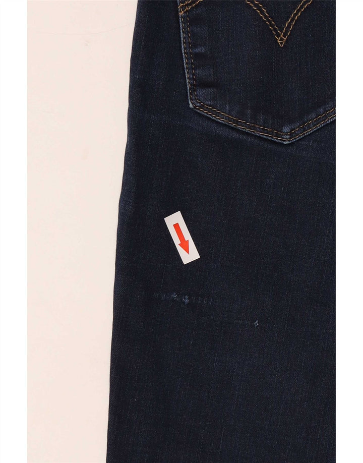 Levi's Mujer 715 Bootcut Jeans W24 L26 Algodón Azul Marino